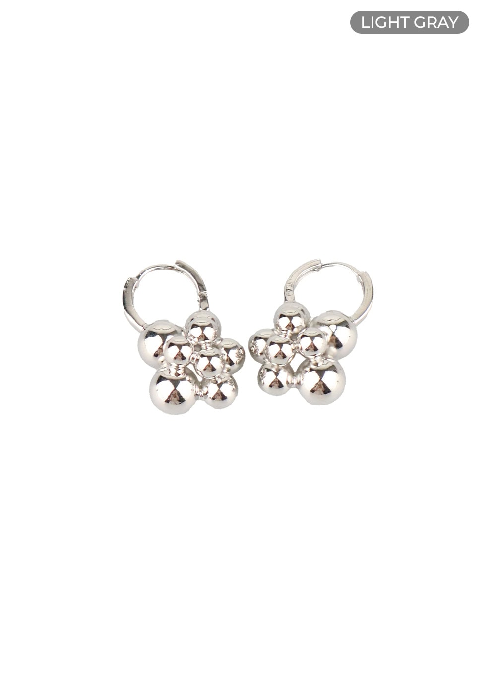 Ball Silver Earrings OY427