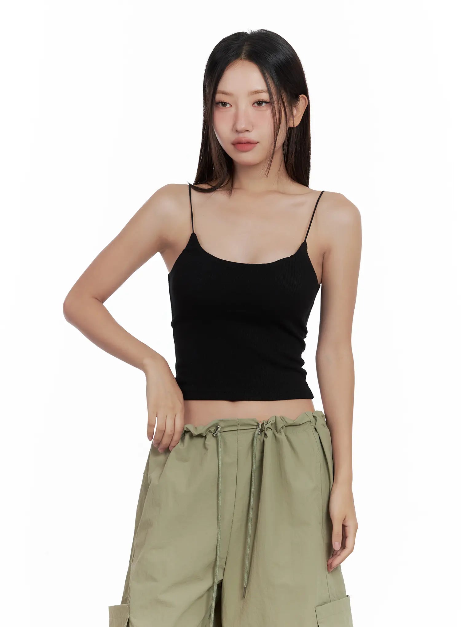 Minimalist Ribbed Tank CL509