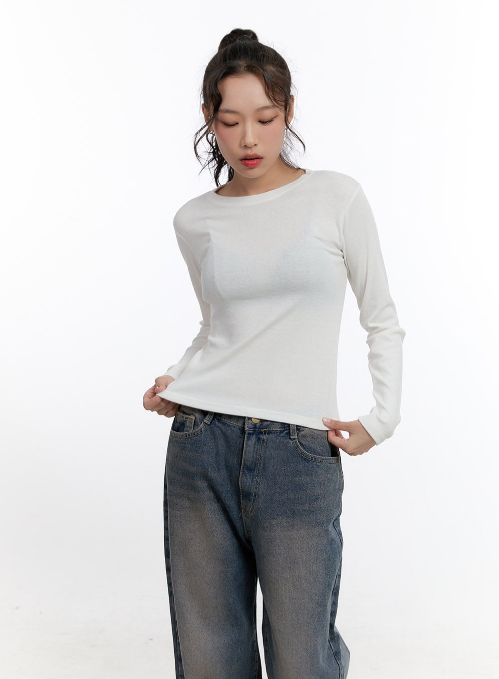 Basic Round Neck Long Sleeve CN420