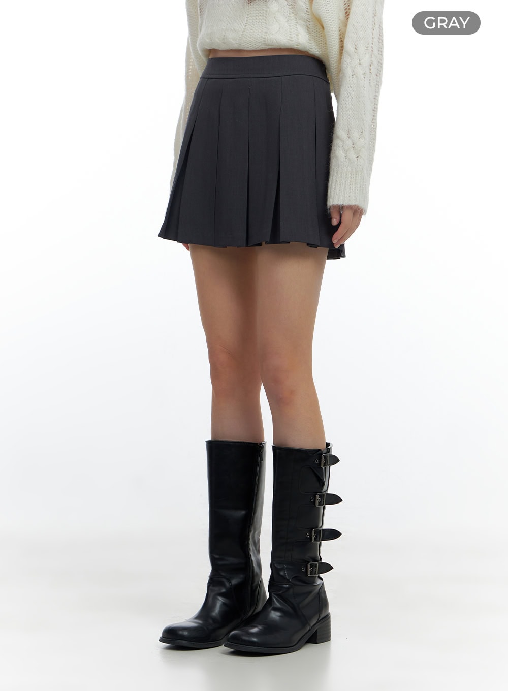 Pleated Perfection Mini Skirt CS420