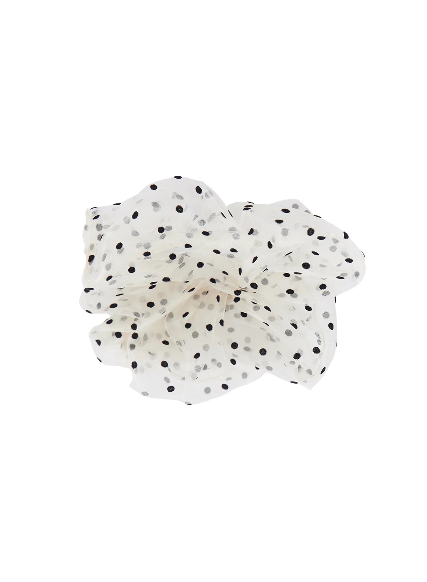 Sheer Polka-Dot Scrunchie CL514