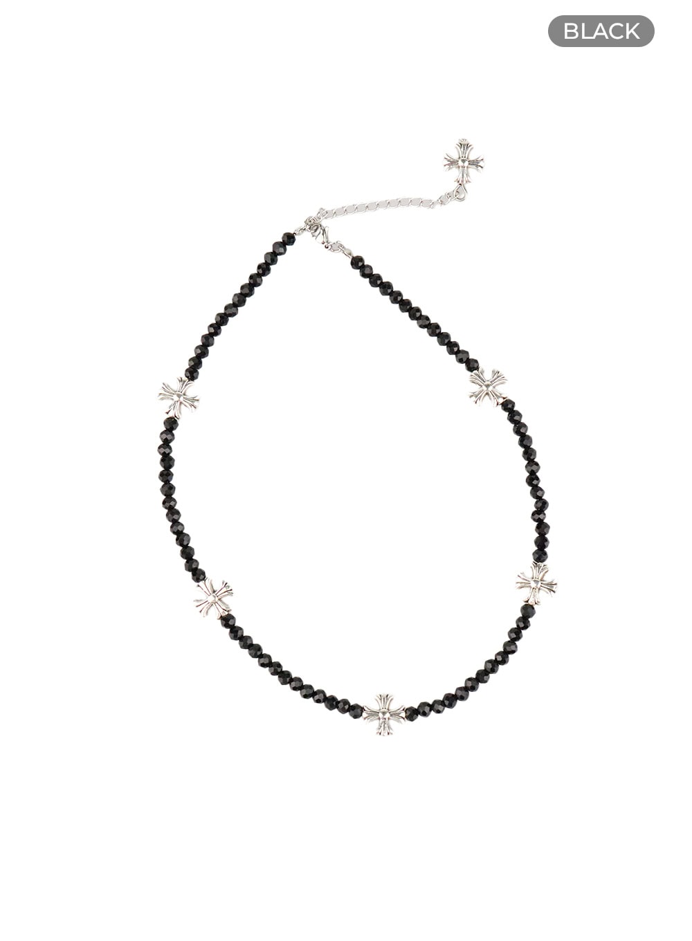 Beaded Cross Necklace CL422
