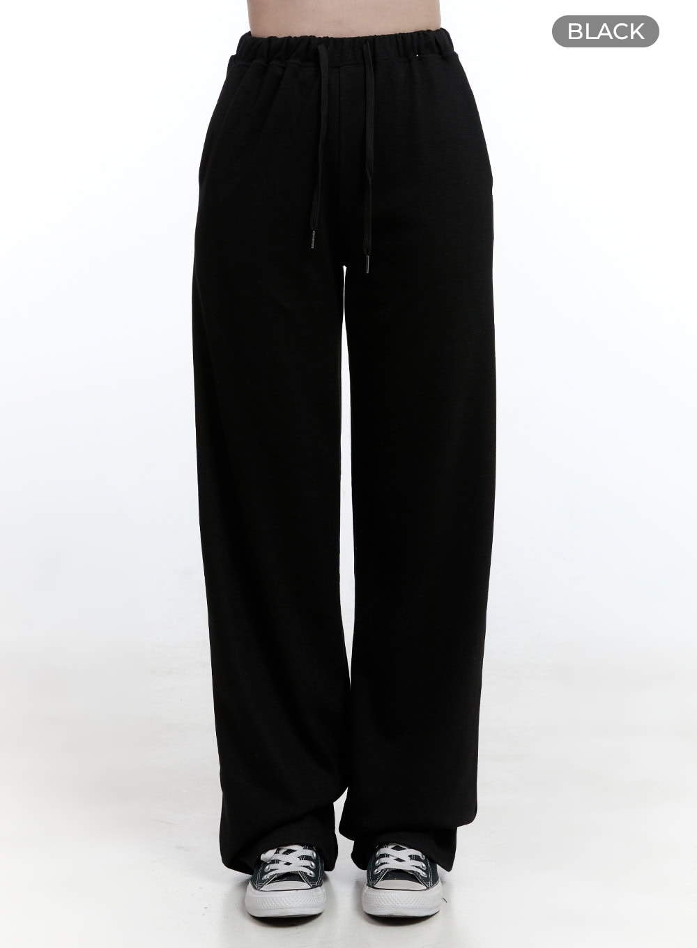Wide-Fit Solid Sweatpants OO429