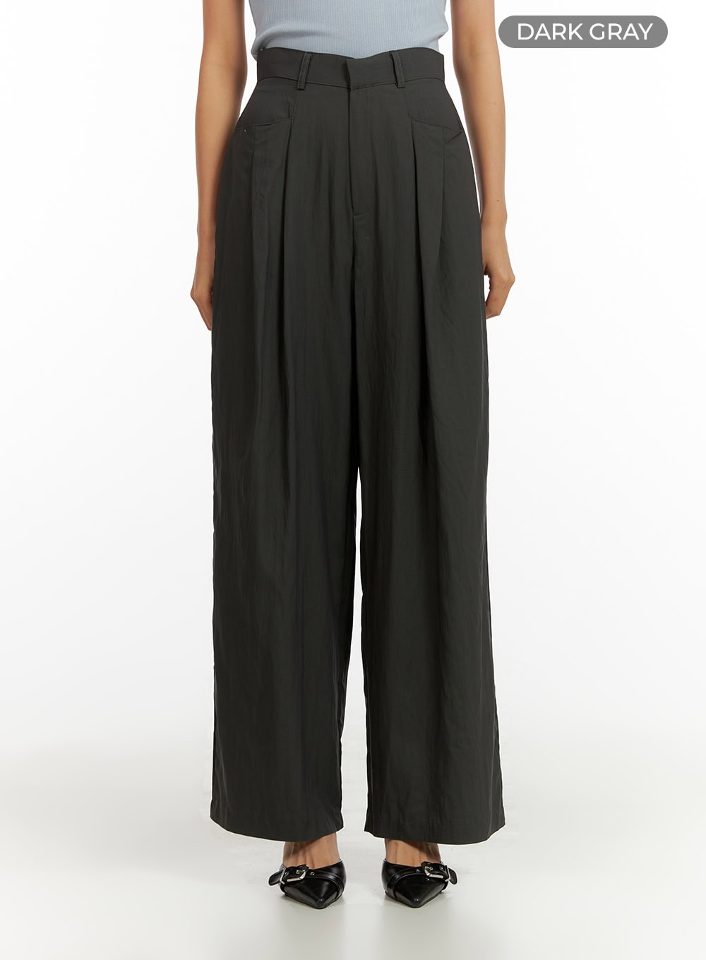 Summer Pintuck Tailored Pants CU414