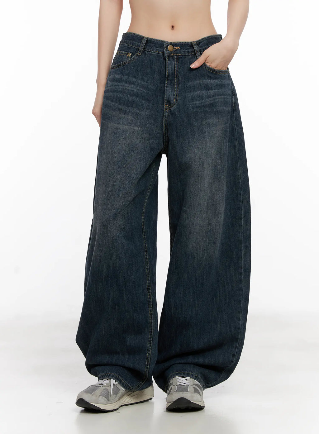 Seoy Washed Denim Jeans CG525