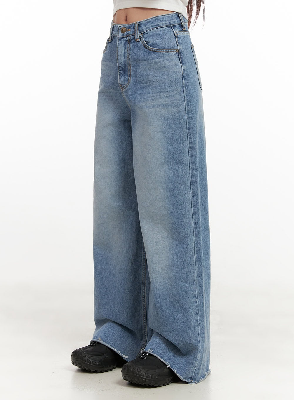 Melody Chic Flare Wide Leg Jeans CN428