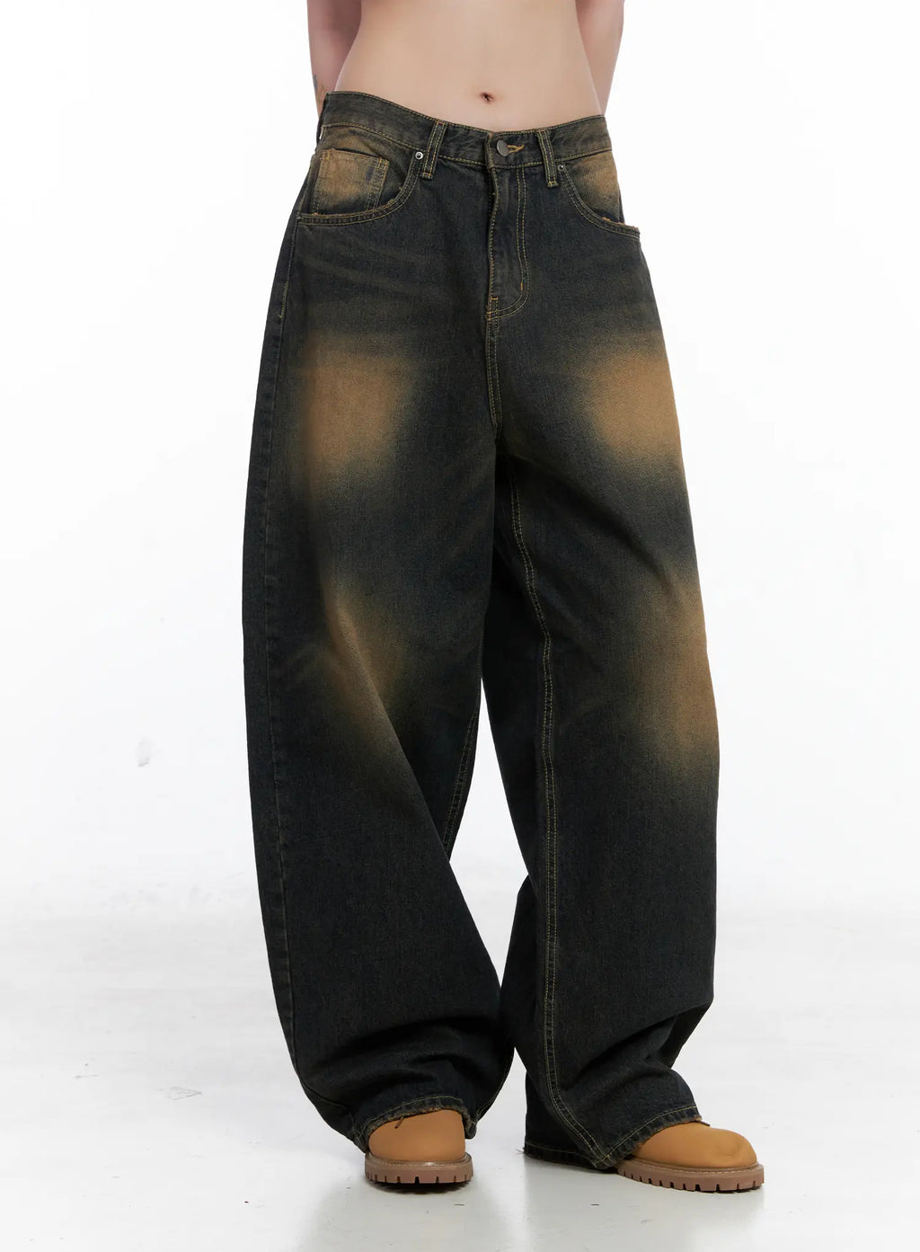 Leona Vintage Baggy Jeans CS526