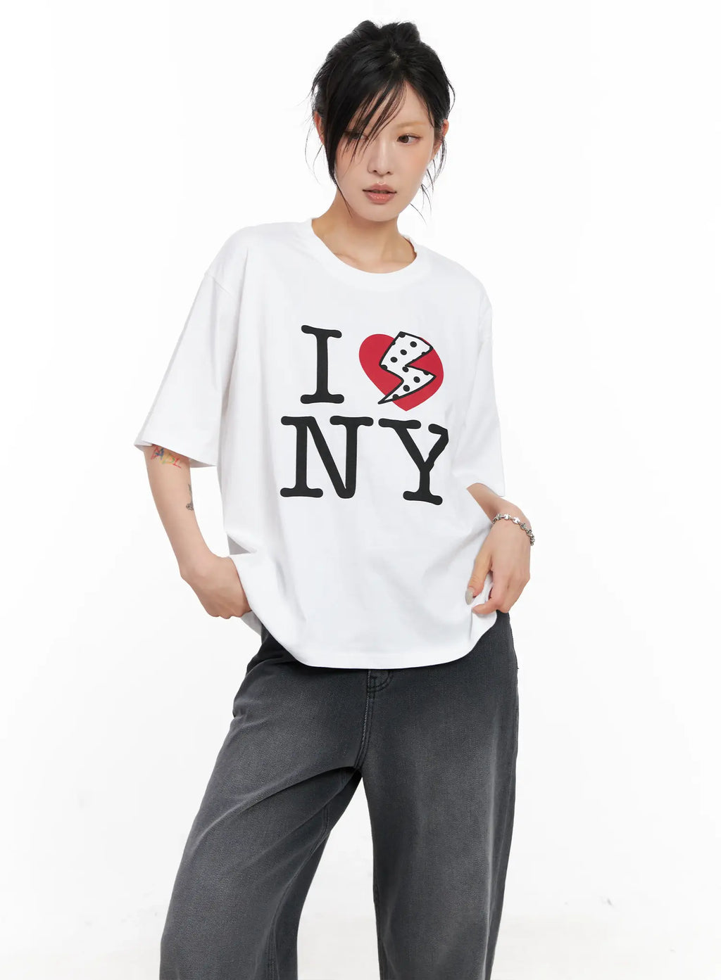 I Love NY Graphic T-Shirt CL528