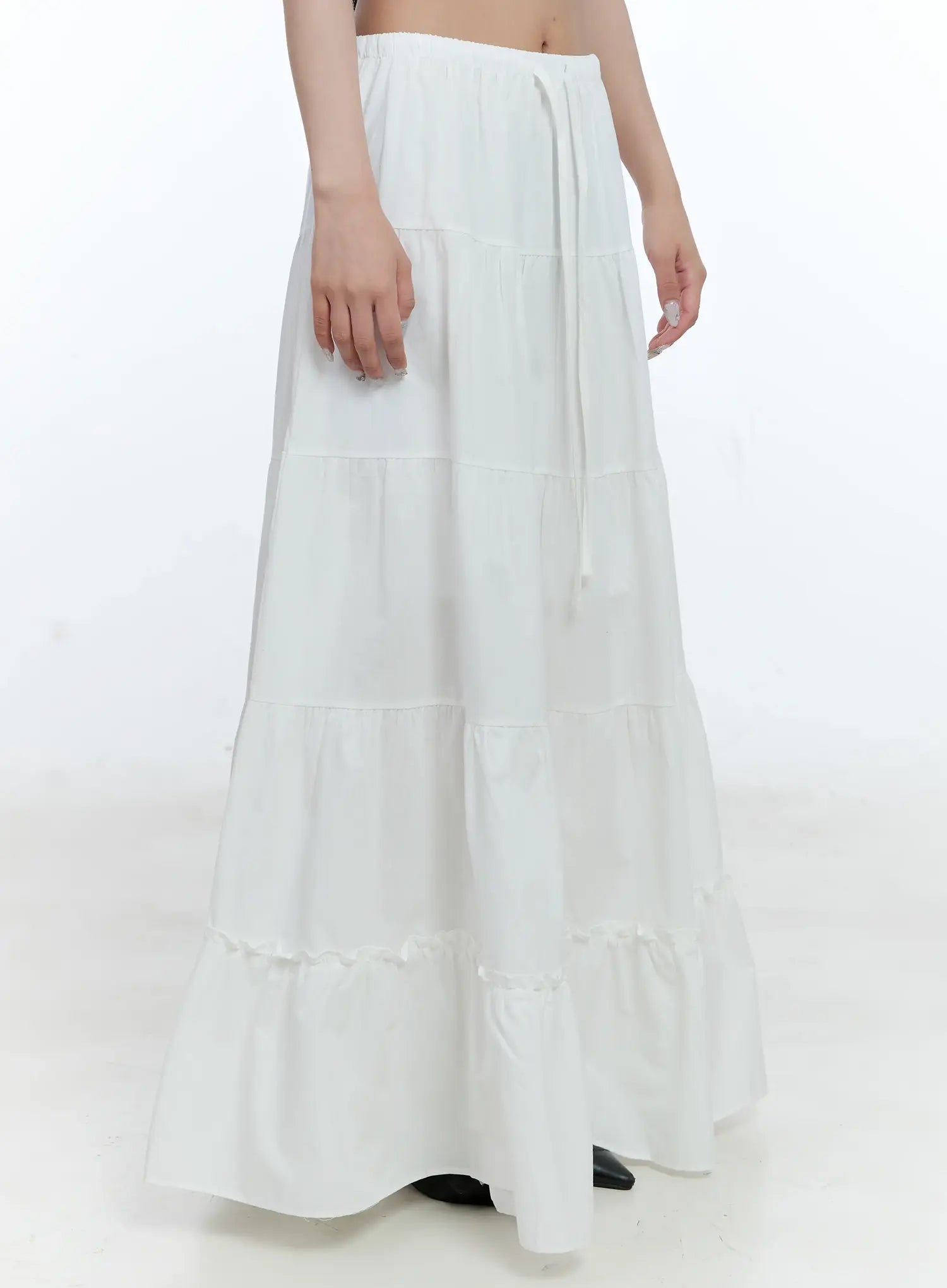 Tiered Frill Maxi Skirt CL530