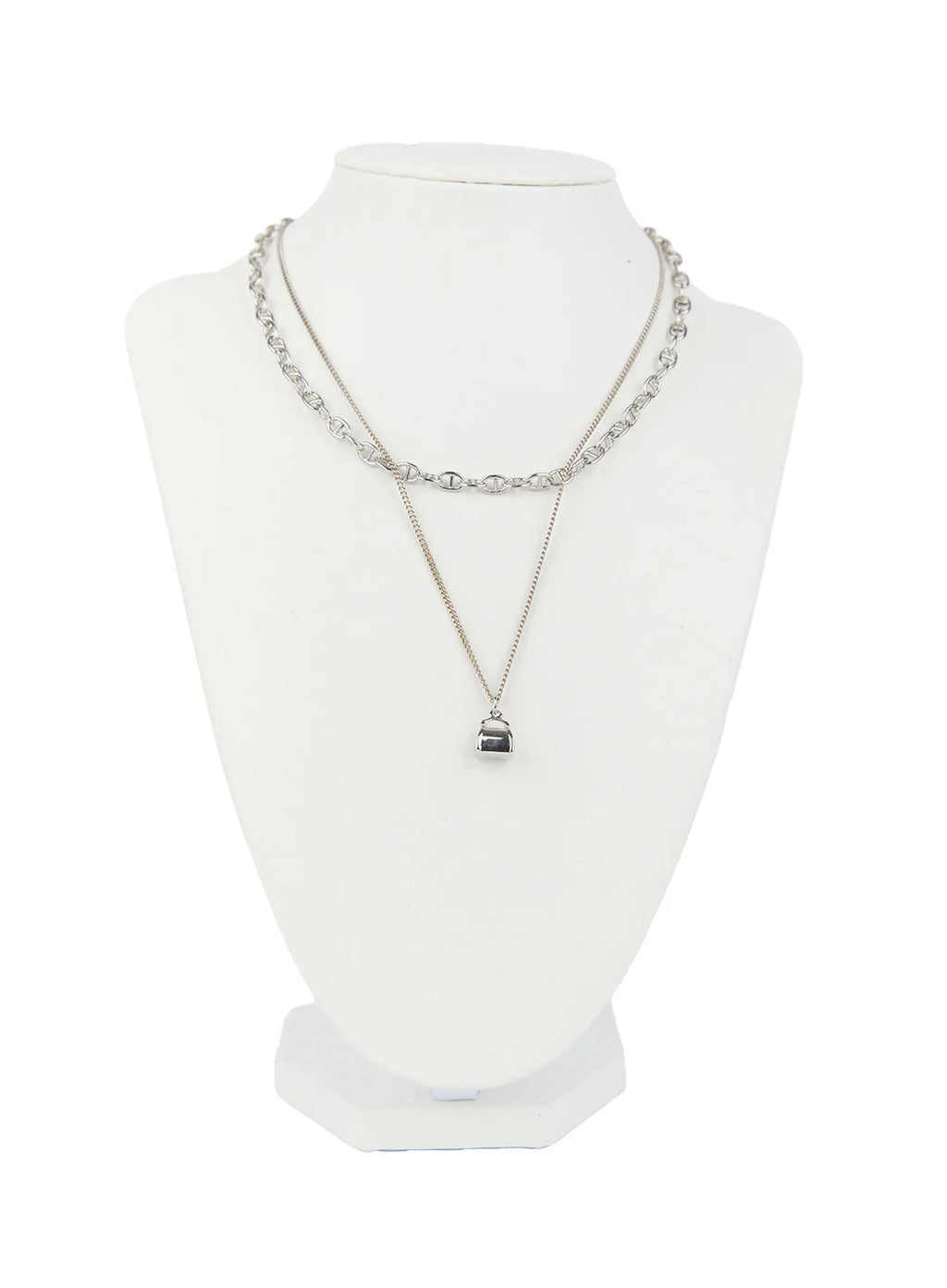 Mini Bag Pendant Layered Necklace CC0608