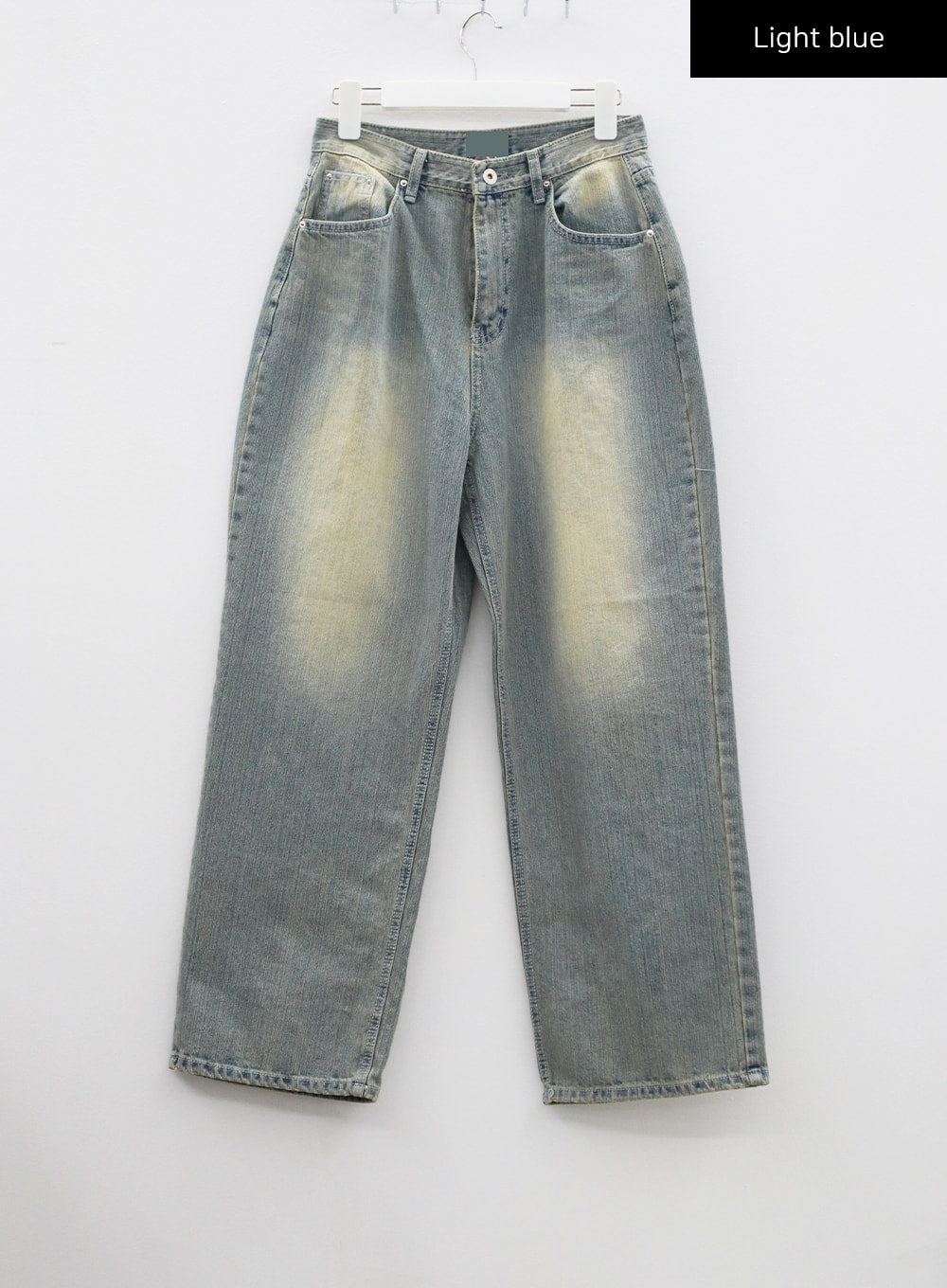 Light Wash Baggy Jeans CF323