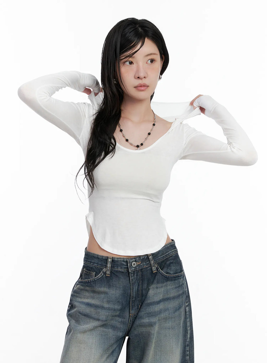 Basic Slim Fit Hoodie CS526