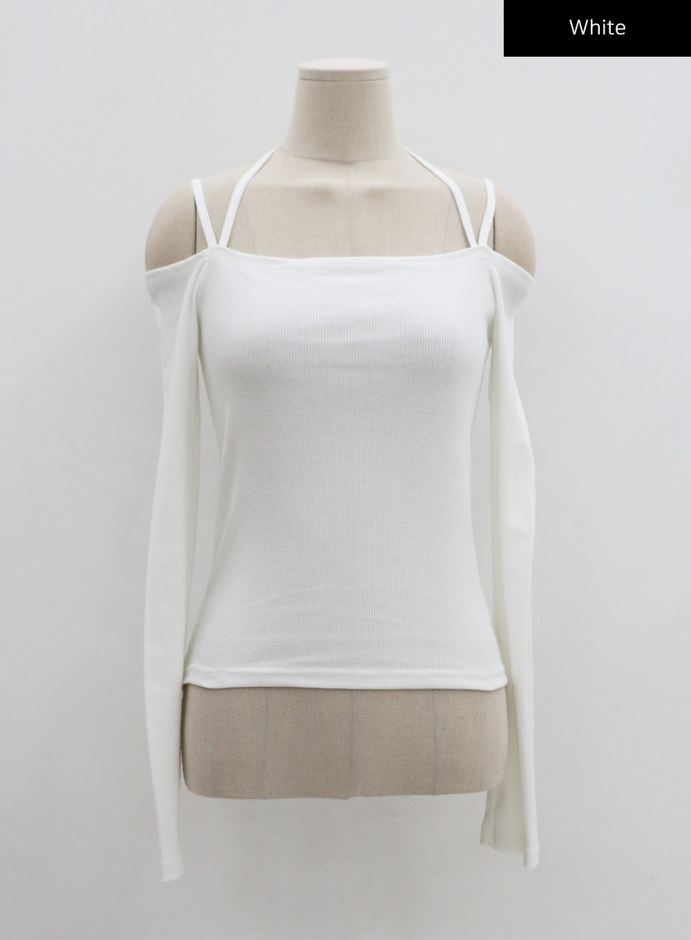 Open Shoulder Neck Long Sleeve T-Shirt CS21