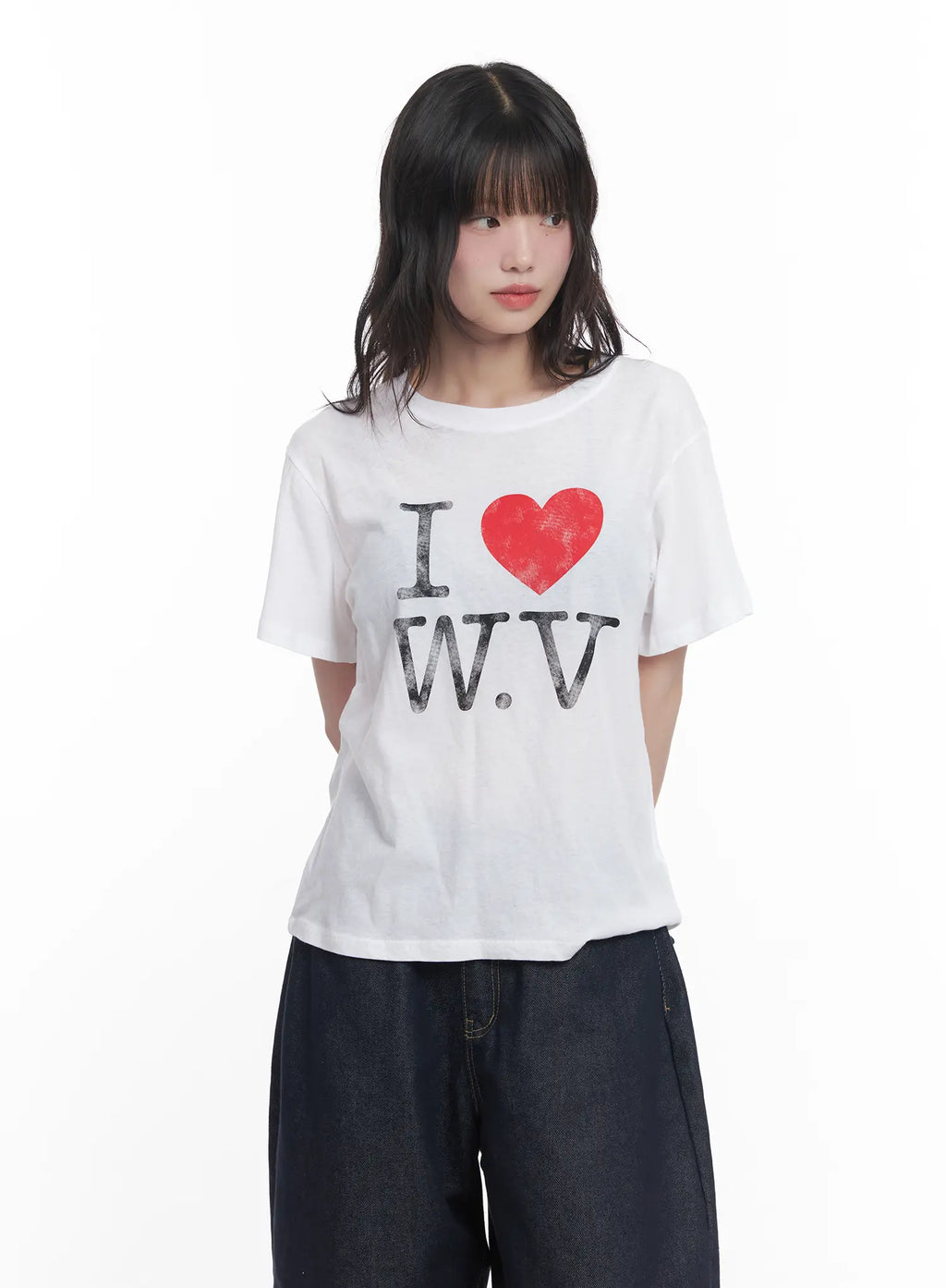 Sheer Heart Graphic Tee CU519
