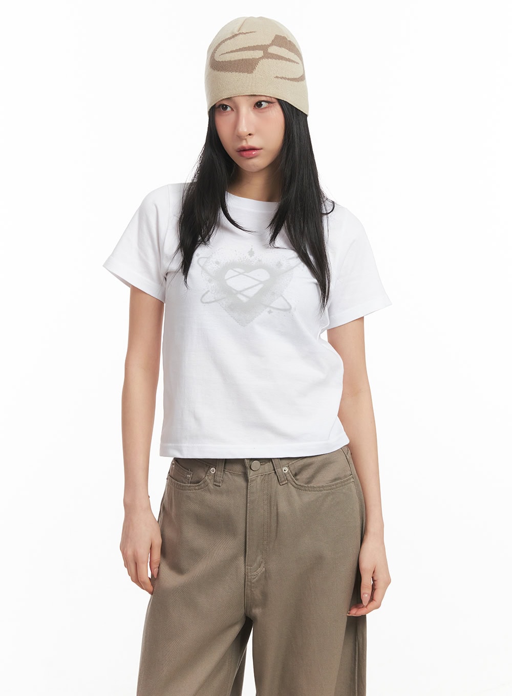 Heart Graphic T-Shirt CM504