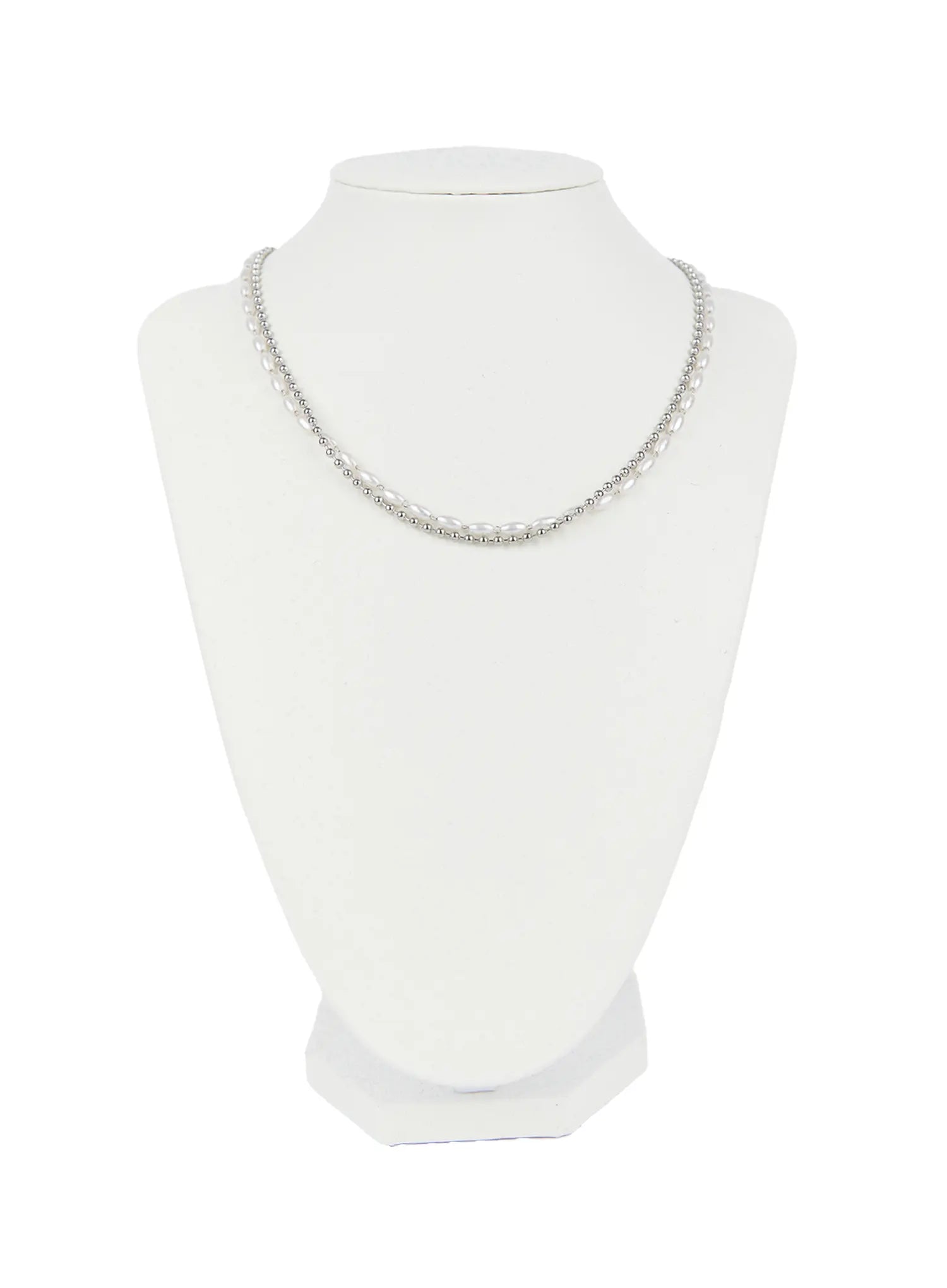 Tiny Beaded Layered Necklace CC0608