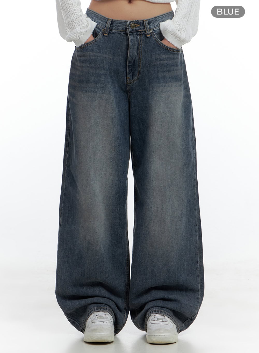 Lana Oversized Wide-Leg Jeans CS425