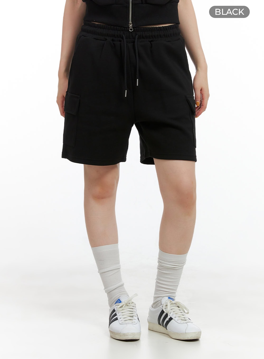 Banded Cargo Sweat Shorts CG408