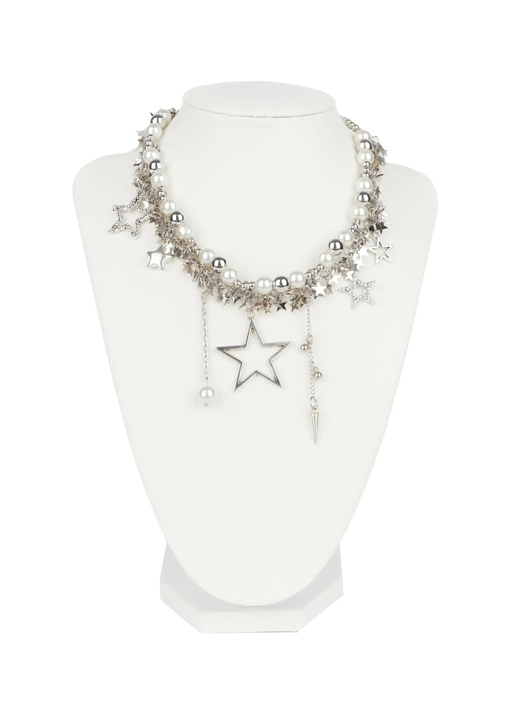 Cluster Bead Star Necklace CO503