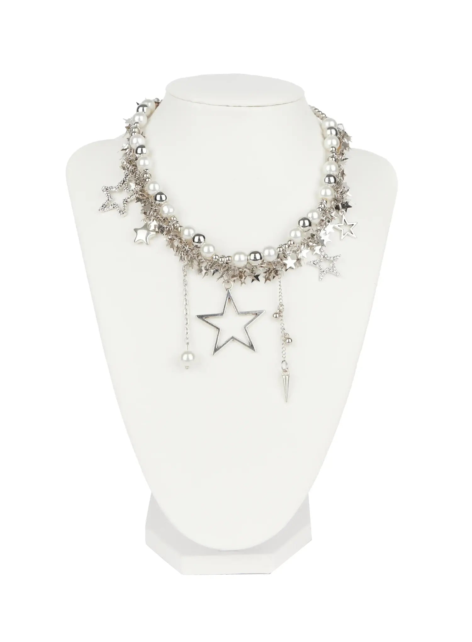Cluster Bead Star Necklace CO503