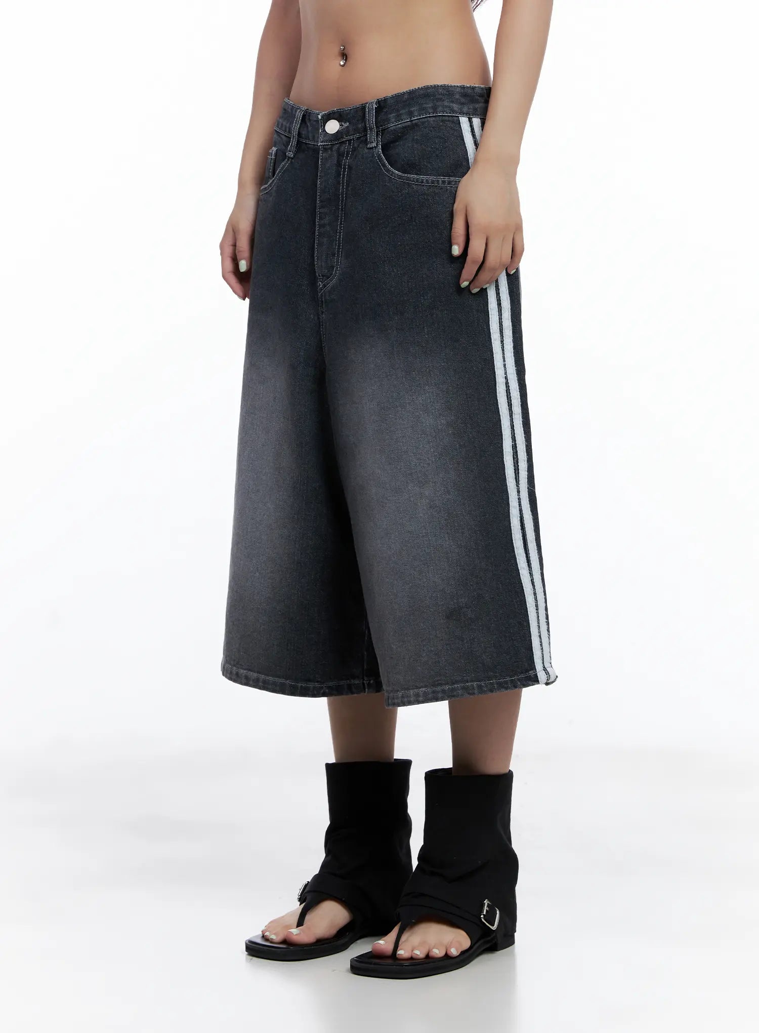 Washed Casual Jorts CL510