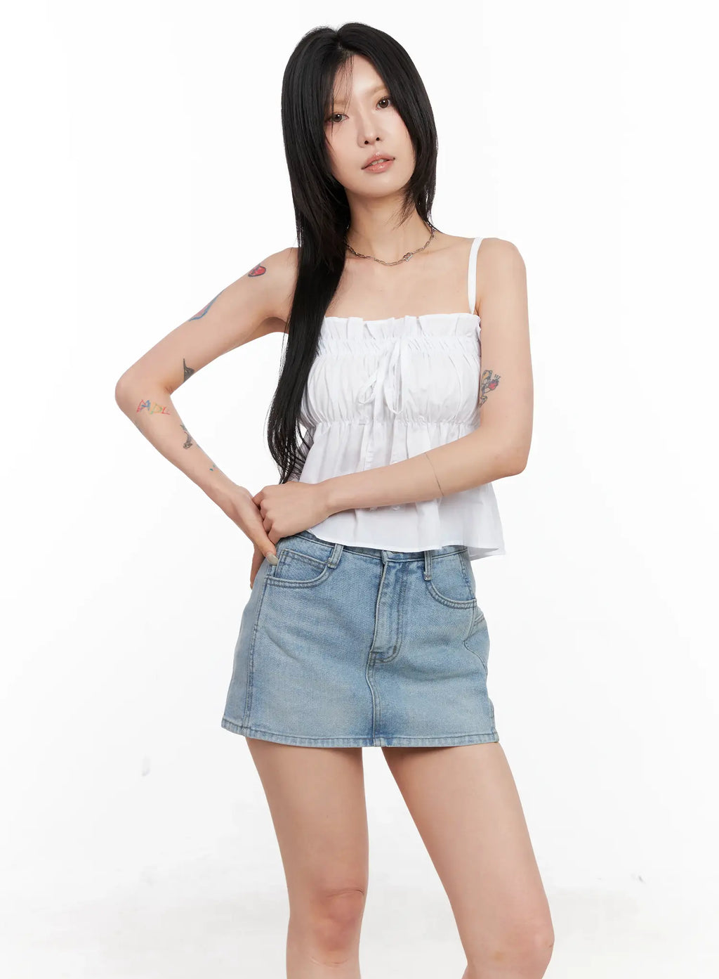 Ruched Cami Top CL525