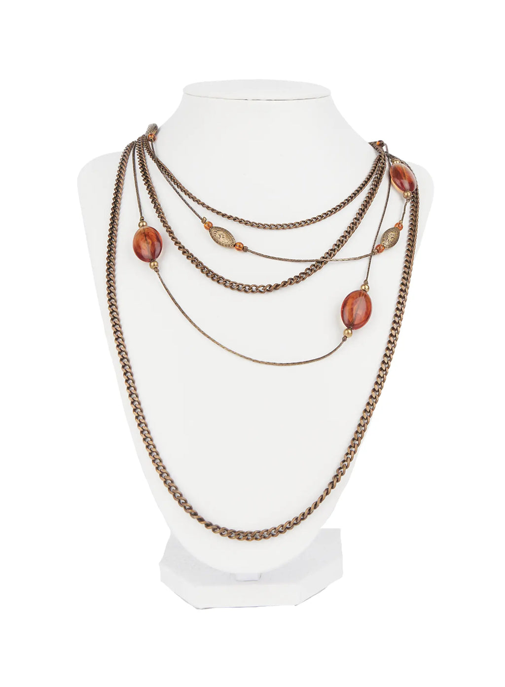 Vintage Layered Chain Necklace CS505