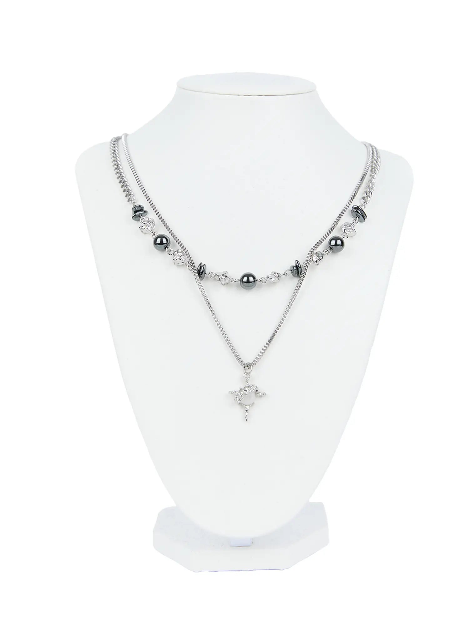 Layered Bead Necklace CG501