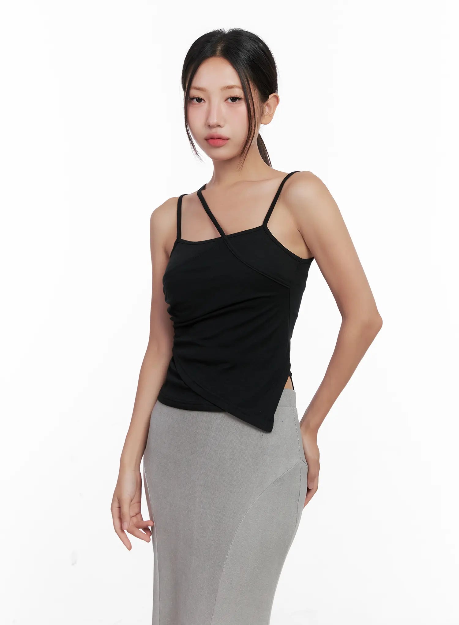 Crisscross Strap Sleeveless Tank CL518