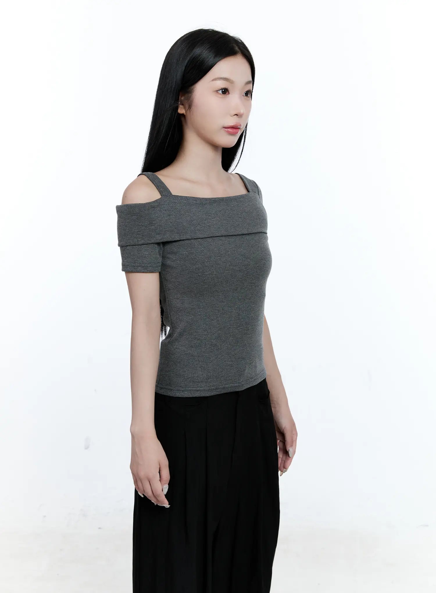 Asymmetrical One-Shoulder Top CG512