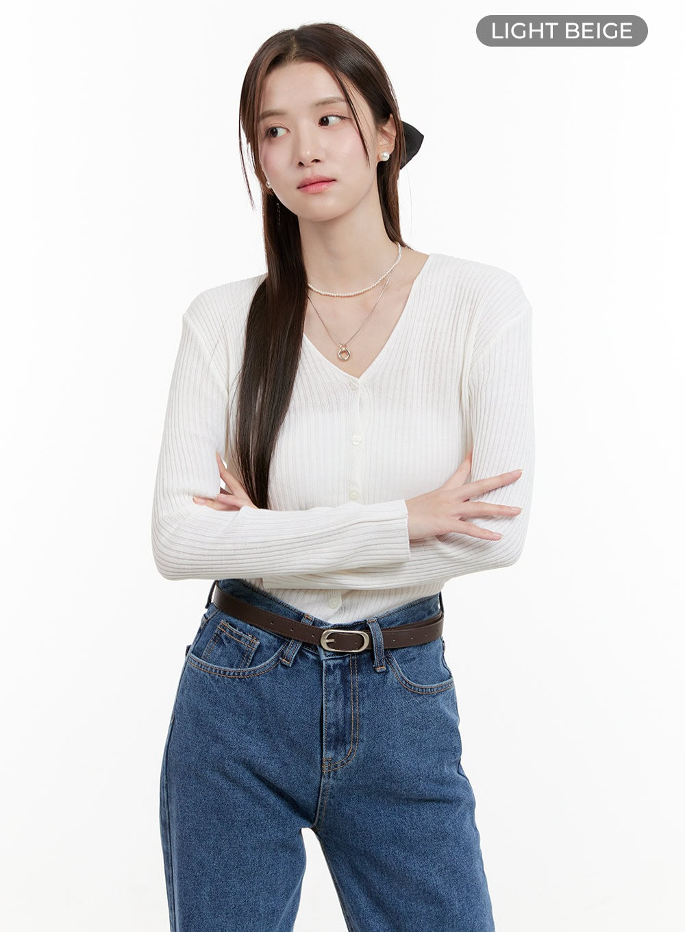 Solid Knit Cardigan OG428