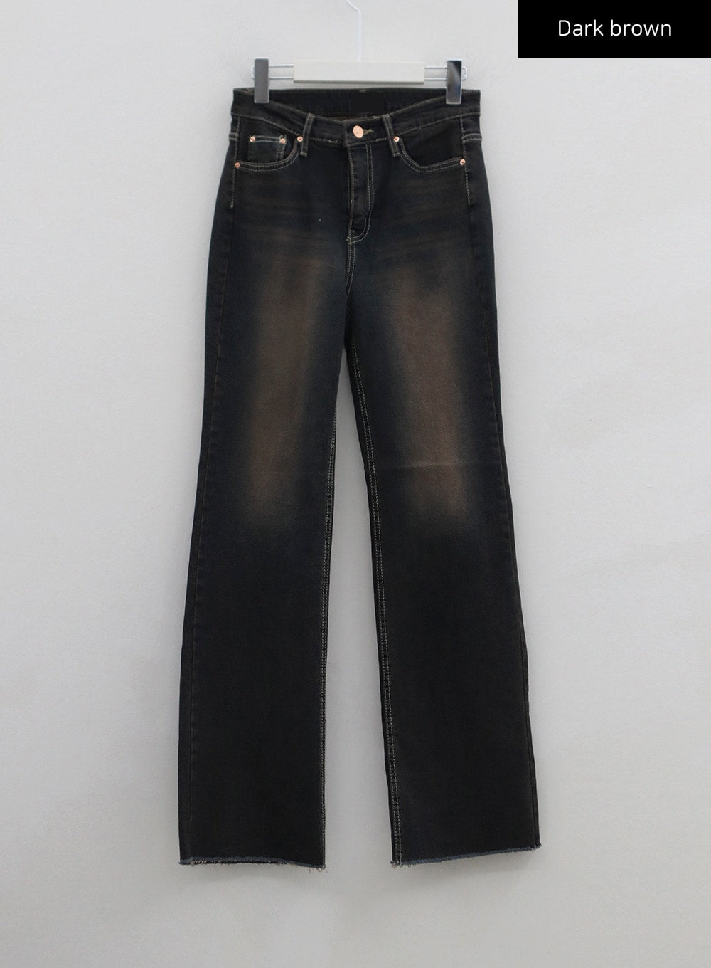 Basic Washed Bootcut Jeans CS07