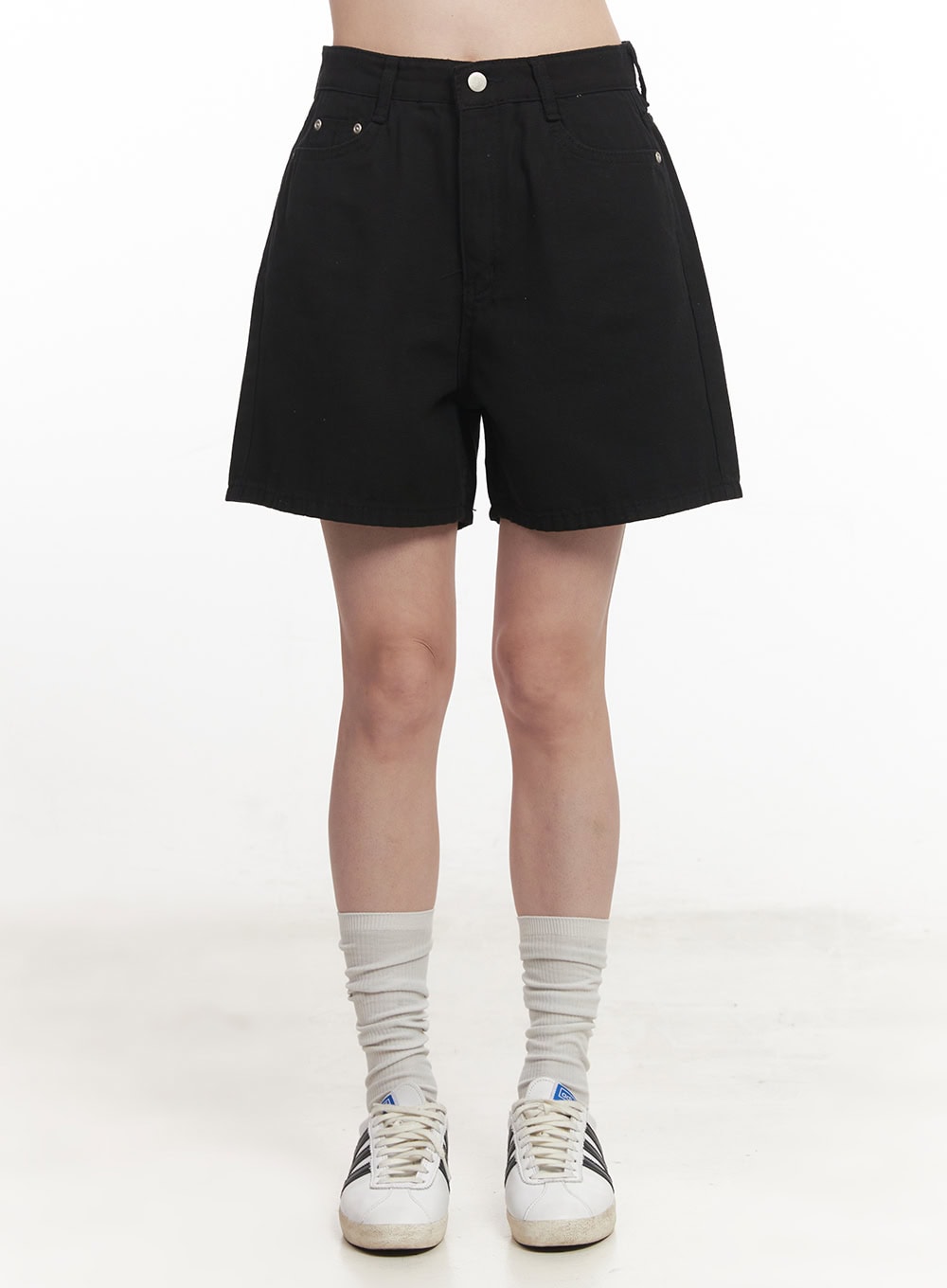 Essential Cotton Midi Shorts CA501