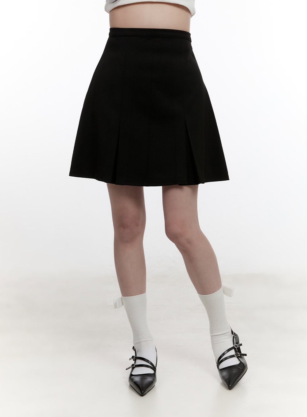 Pintuck A-line Mini Skirt CF527