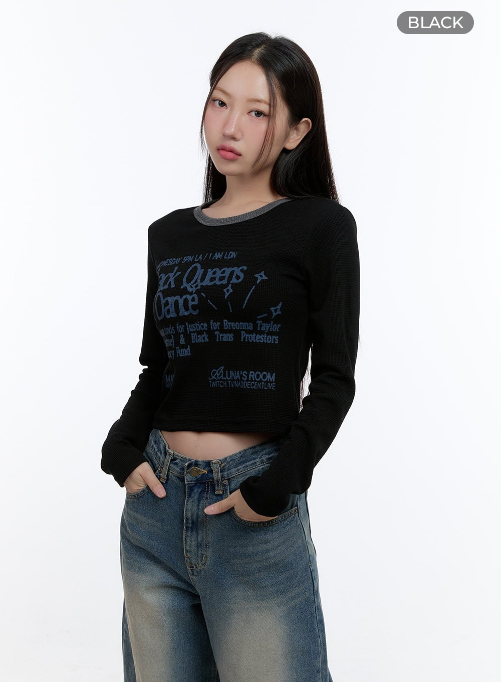 SnugScript Crop Top CS406