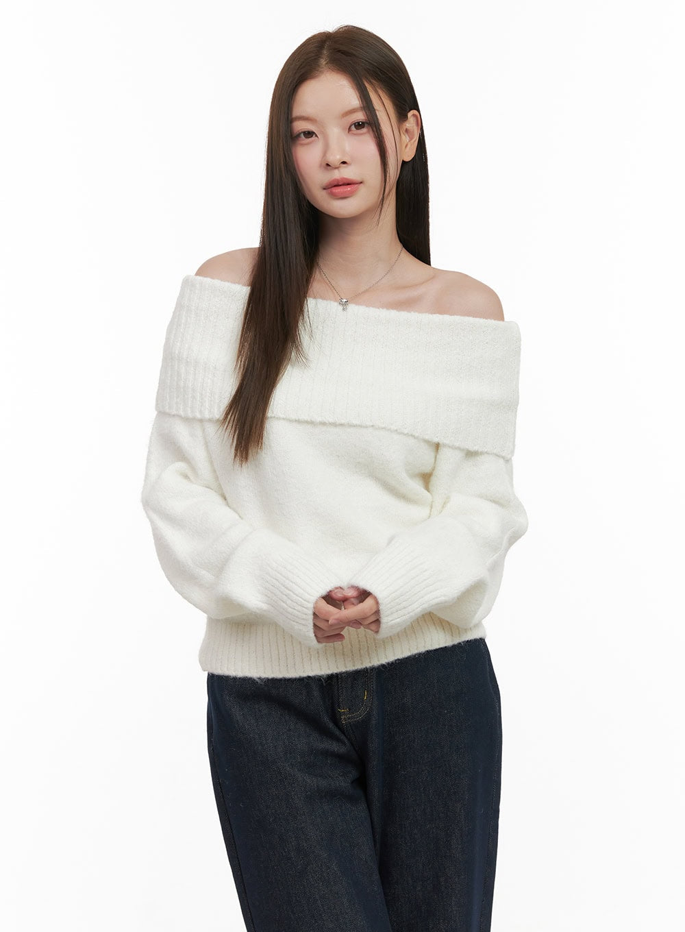 Chic Off-Shoulder Sweater OD412