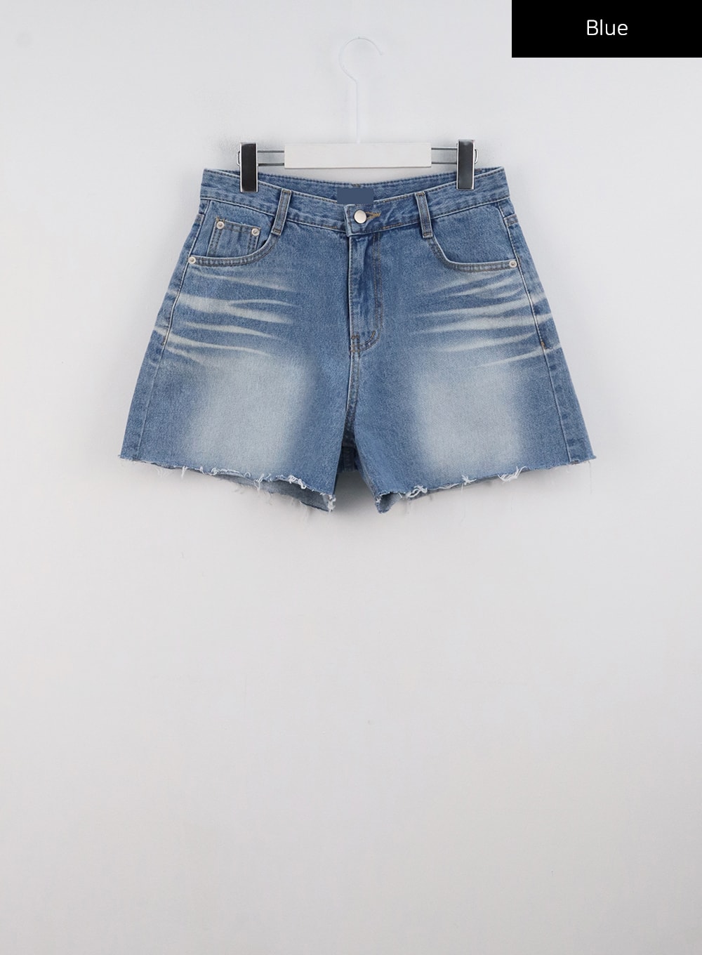 Low Rise Wide Denim Shorts CG302
