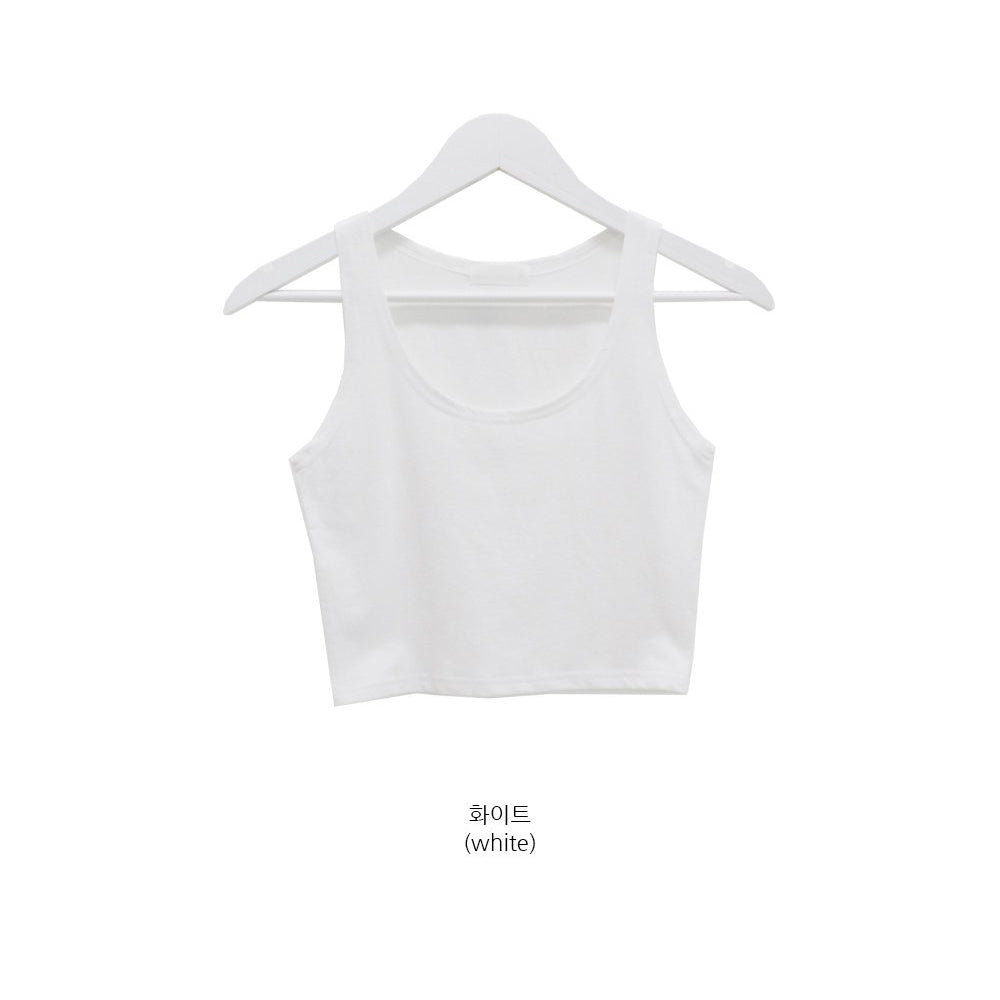 Basic Cropped Tank Top CA28