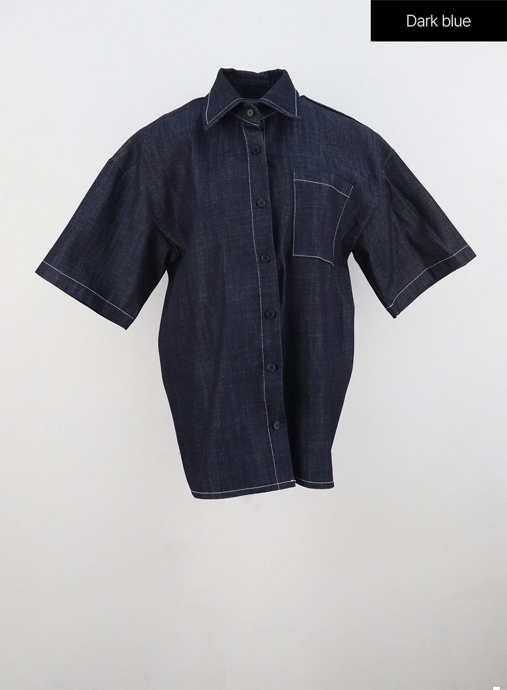 Oversized Denim Shirt OU326