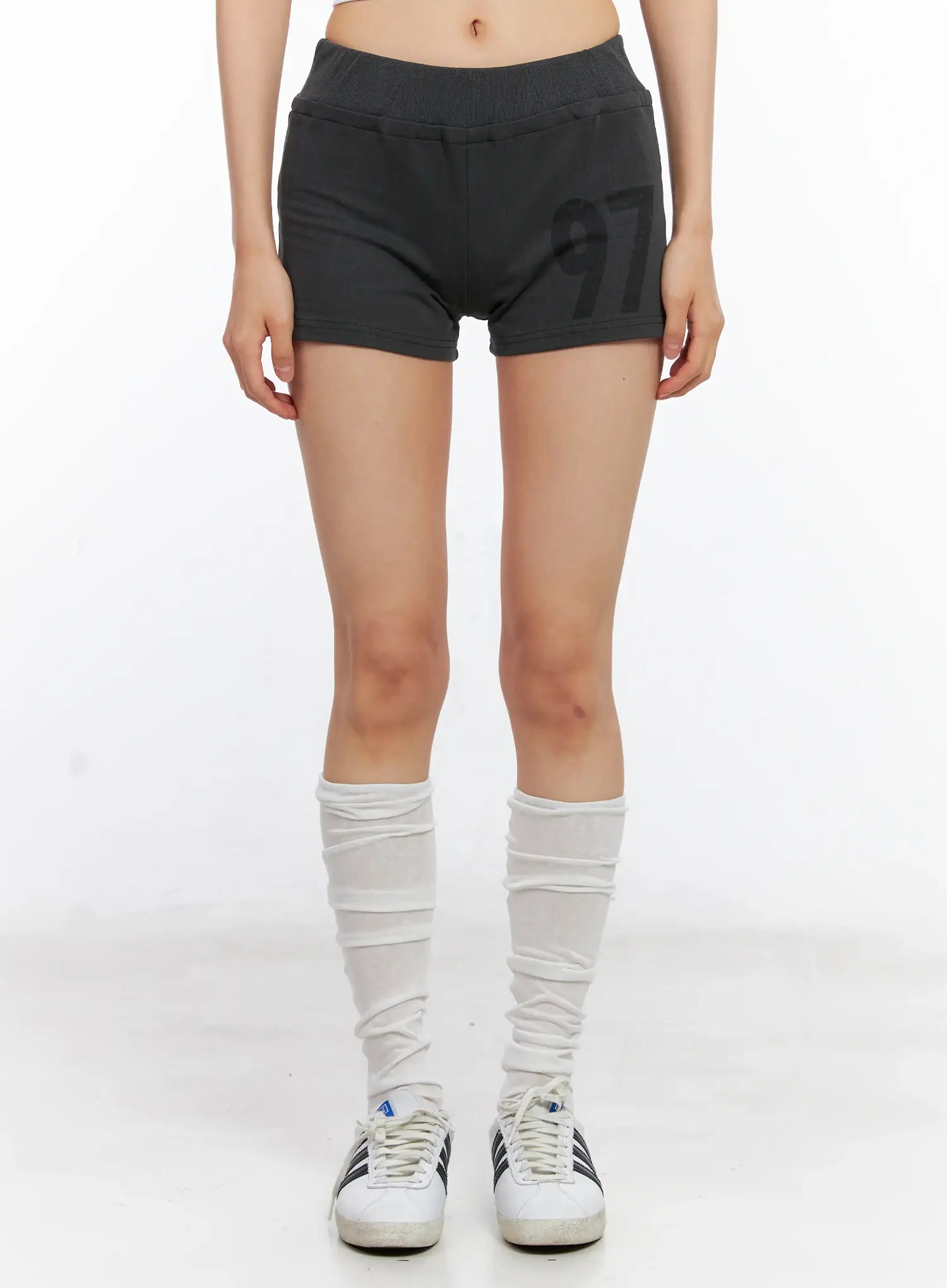 Trendy Graphic Print Shorts CL529