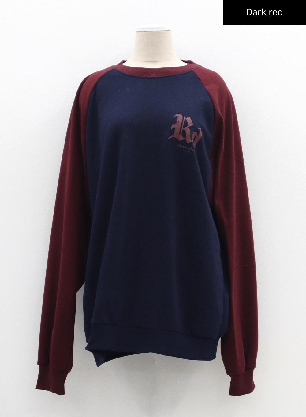 Two Color Graphic Sweatshirt CM316