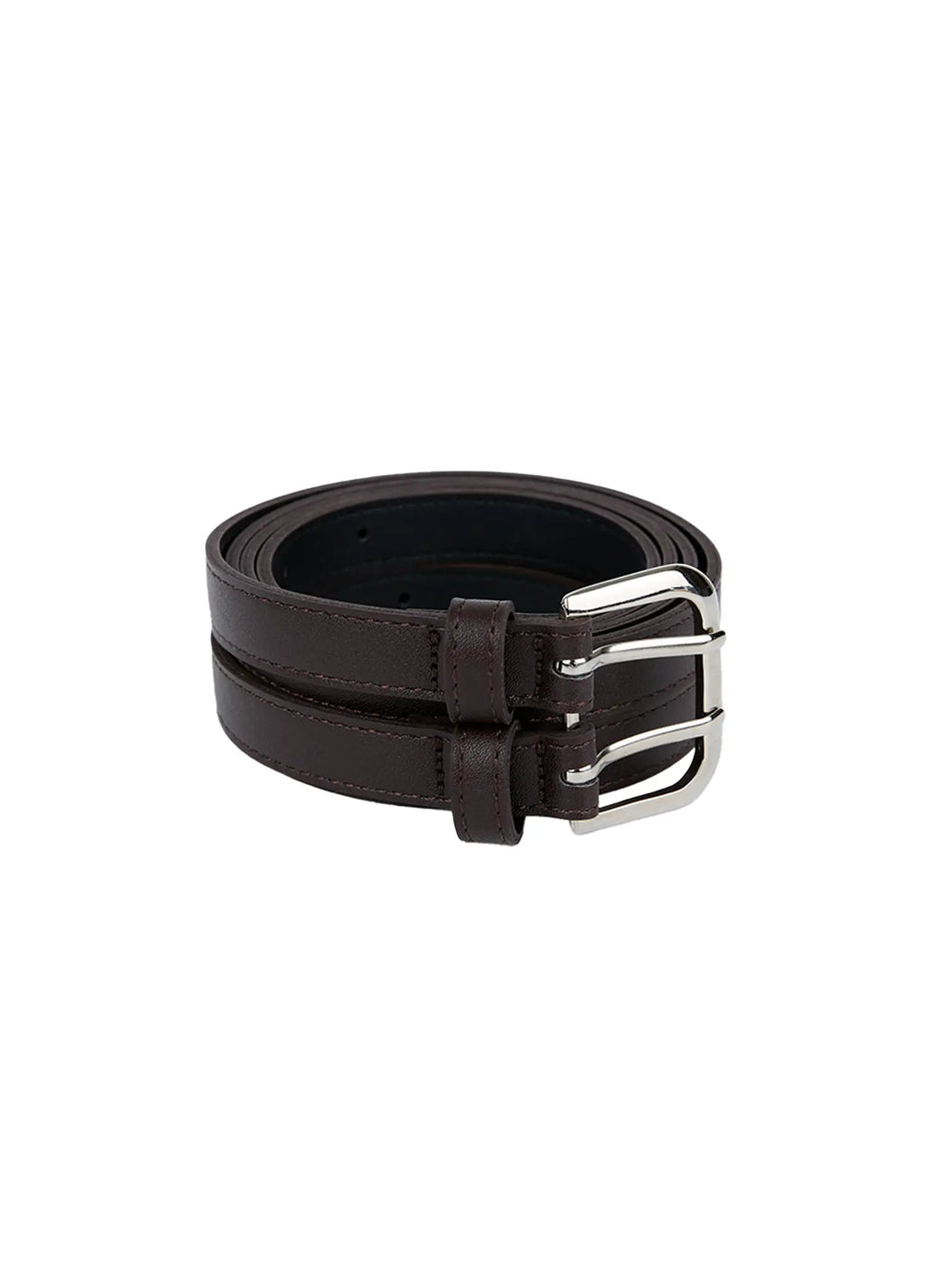 Double Strap Faux Leather Belt CG511