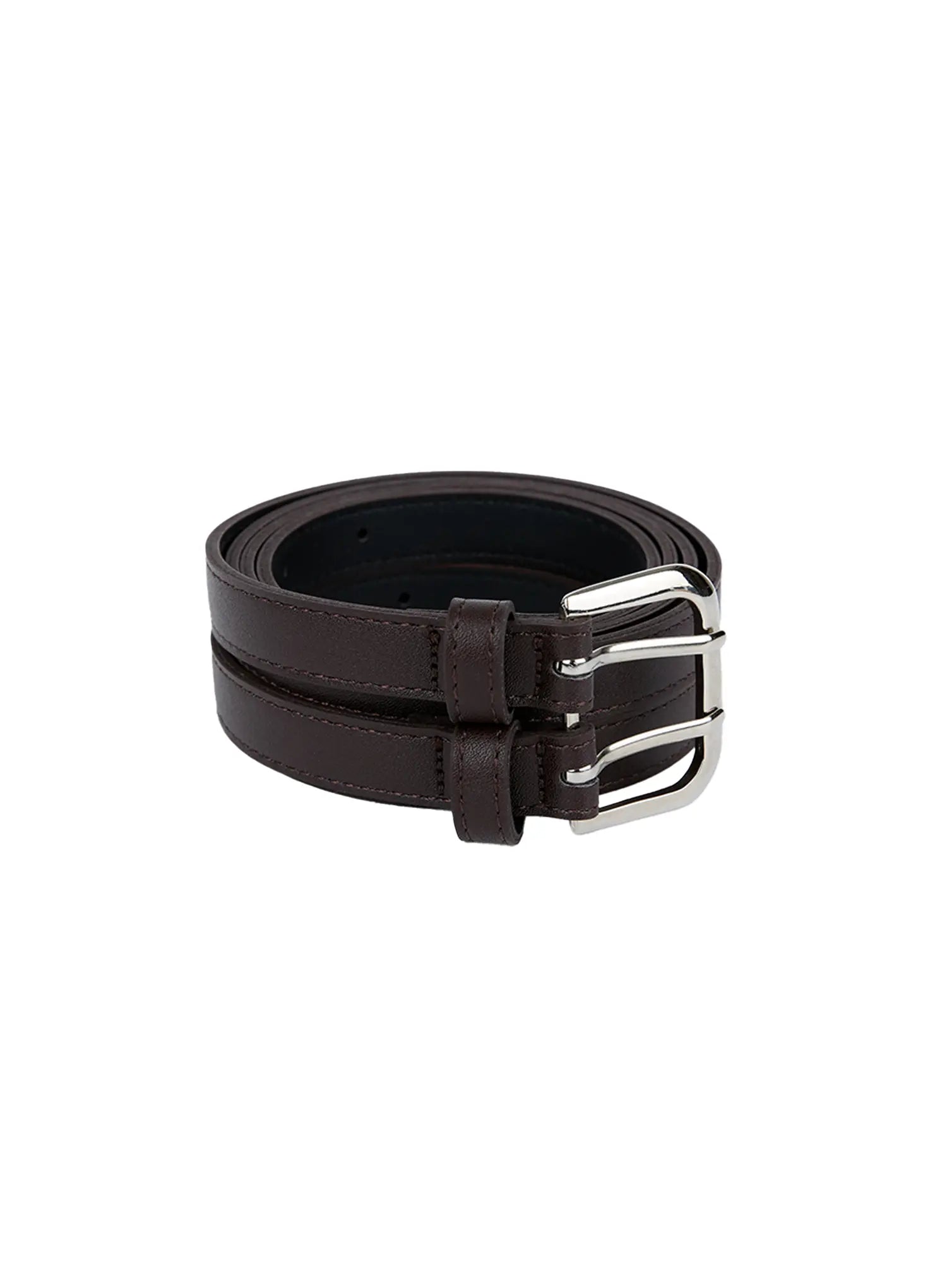 Double Strap Faux Leather Belt CG511