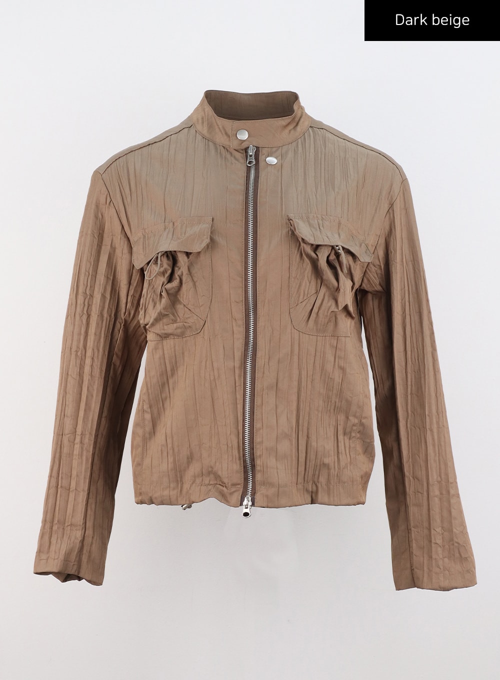 Zip-Up Long Sleeve Jacket CS318