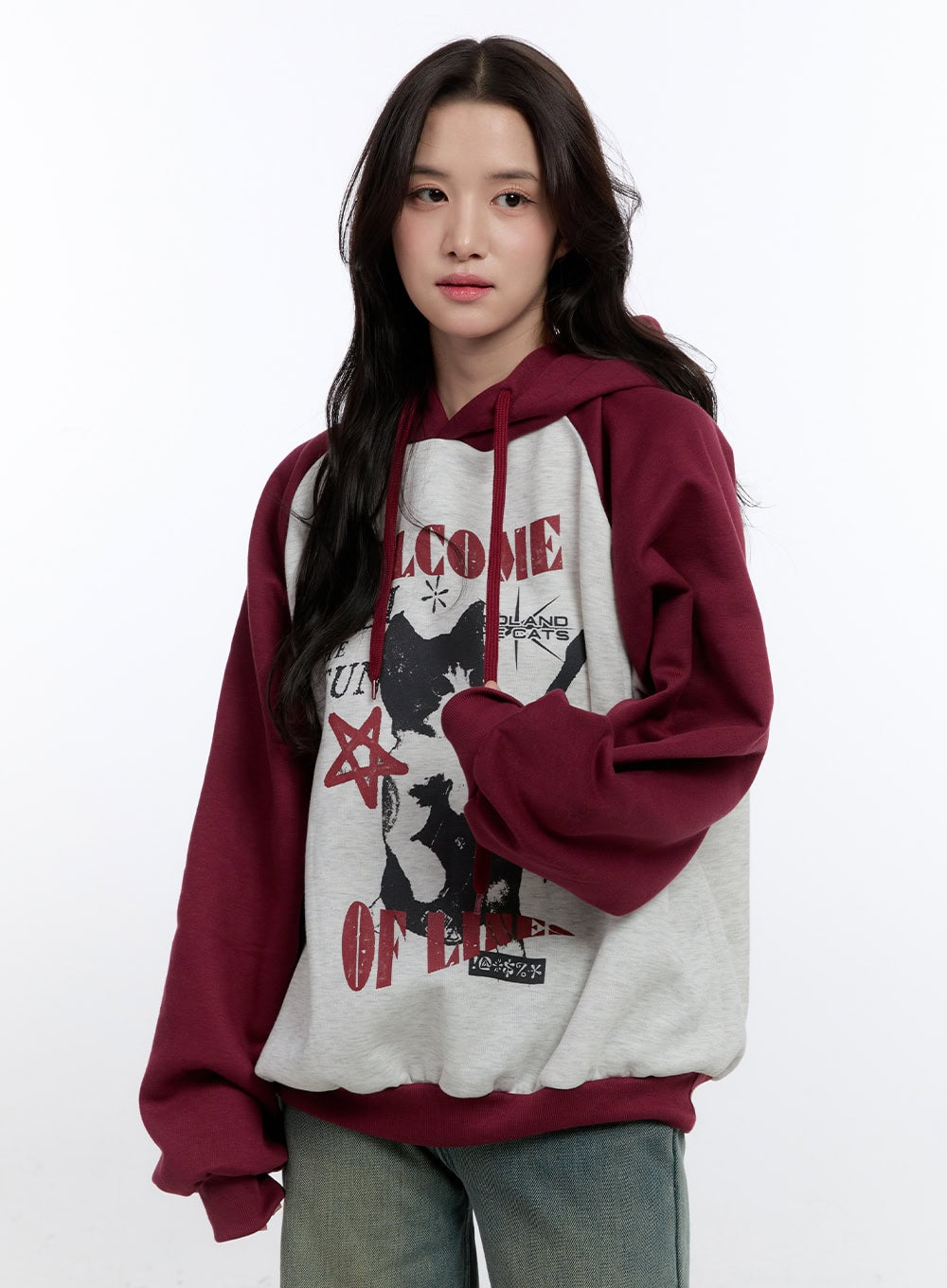 Graphic Hooded Sweatshirt ON418