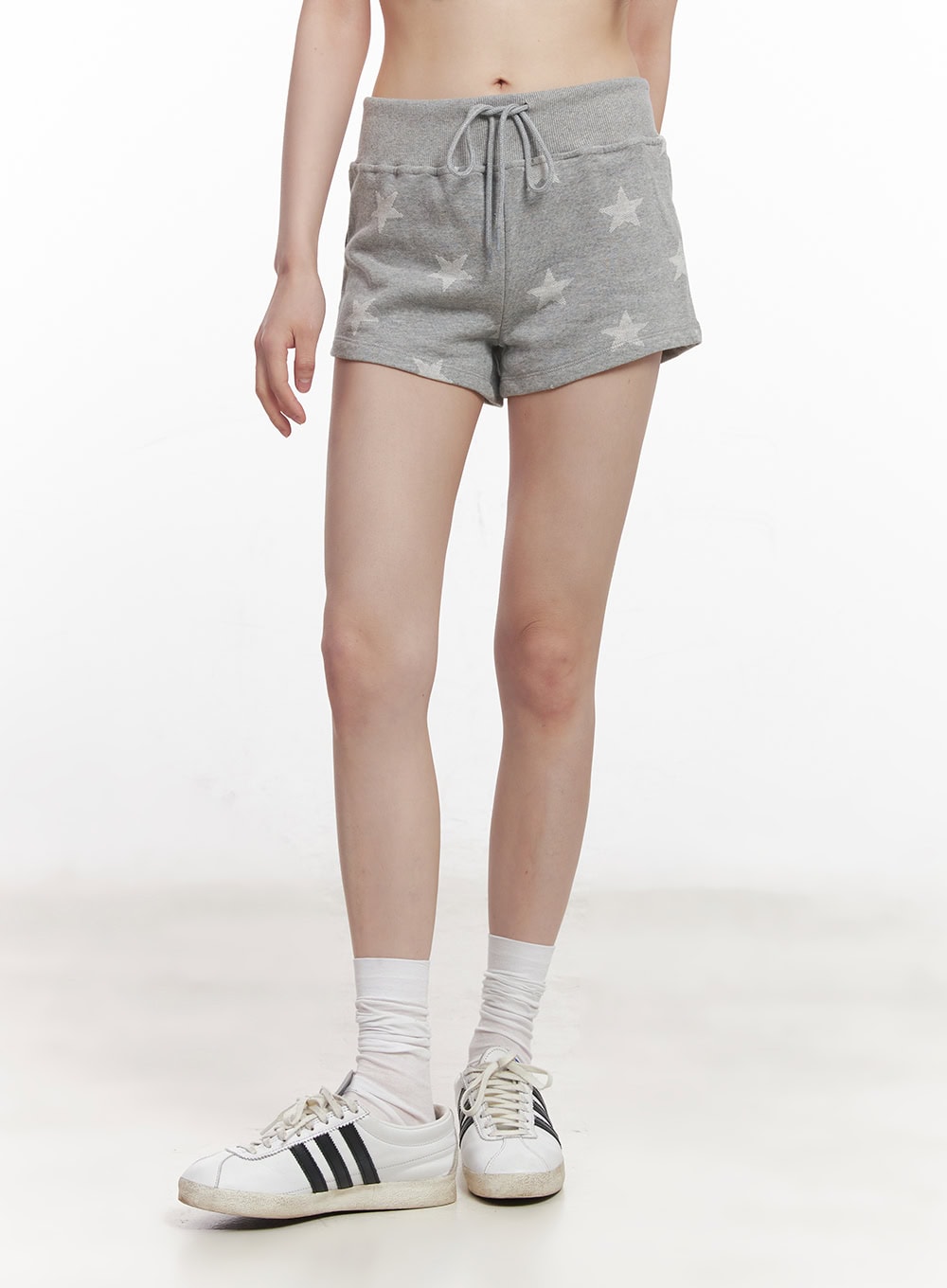 Star Graphic Slim-Fit Lounge Shorts CY521