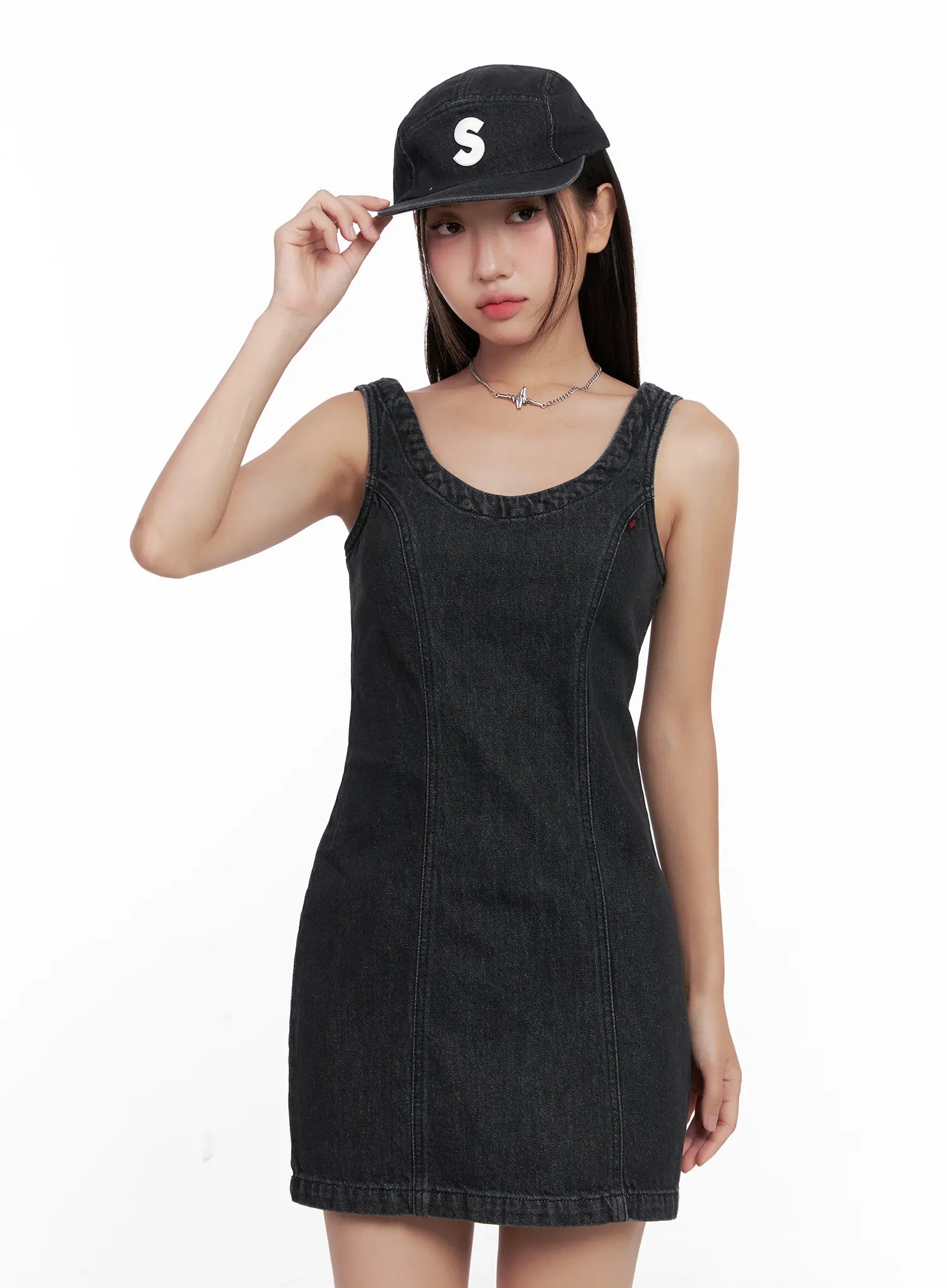 Denim Mini Dress CL521