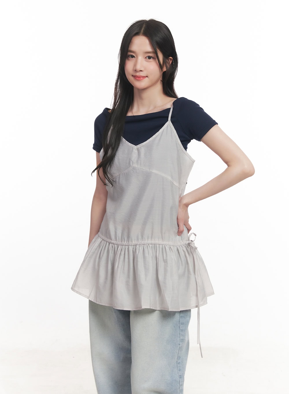 Sheer Cami Mini Dress CA510