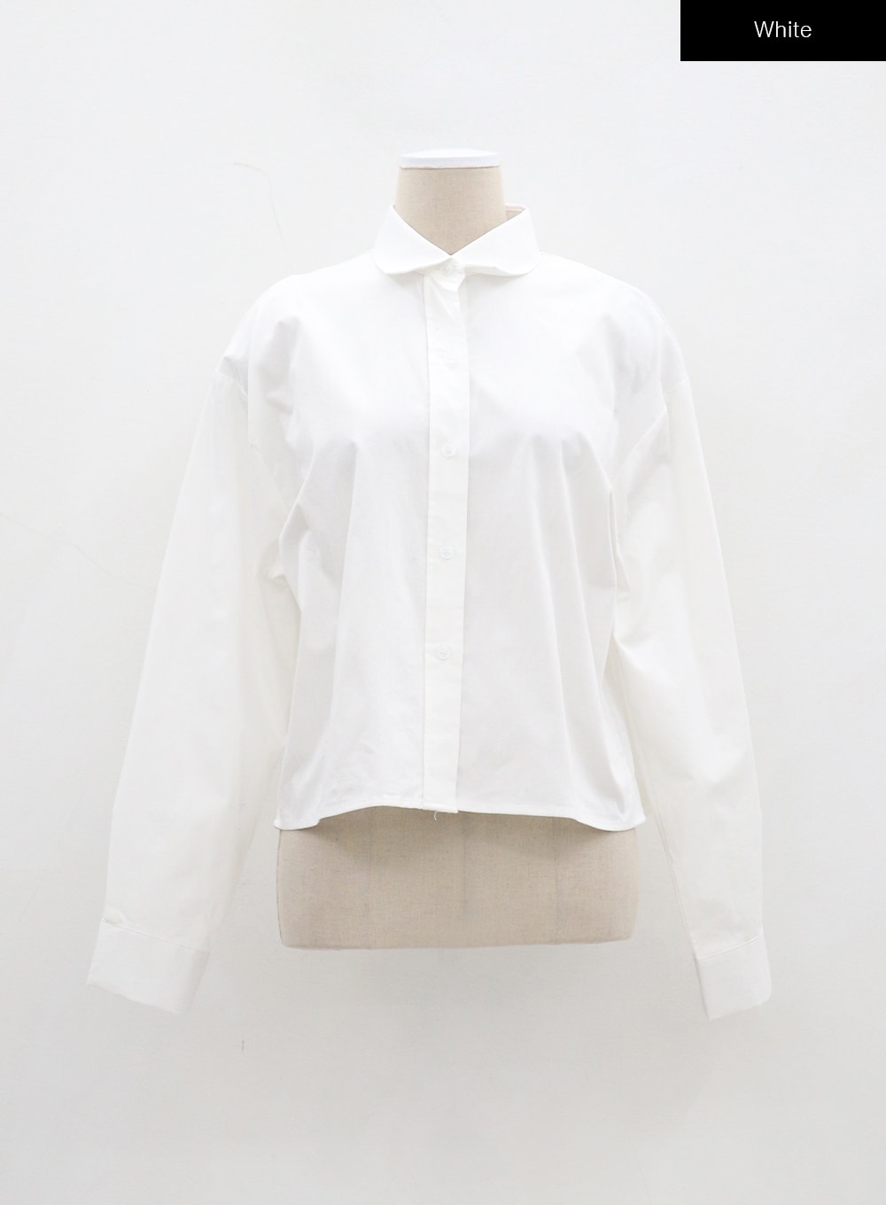 Cropped Button Shirt BJ313