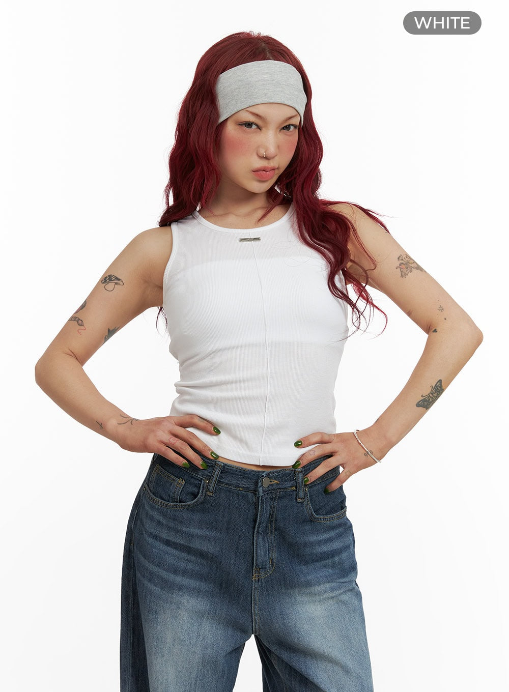 Solid Tank Top CY430